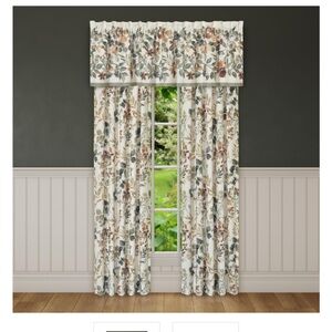 Royal Court Evergreen Window Straight Valance sz 72x17